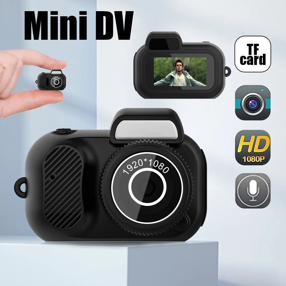 📷 Mini Cámara Vintage Y3000 – Compacta, HD 1080P y Fácil de Usar