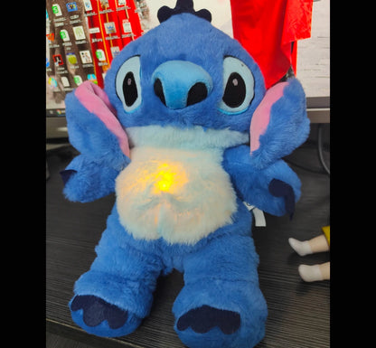 ✨🧸 Peluche Relajante que simula la respiración con Luz Nocturna 💙🌙